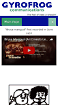 Mobile Screenshot of gyrofrog.com